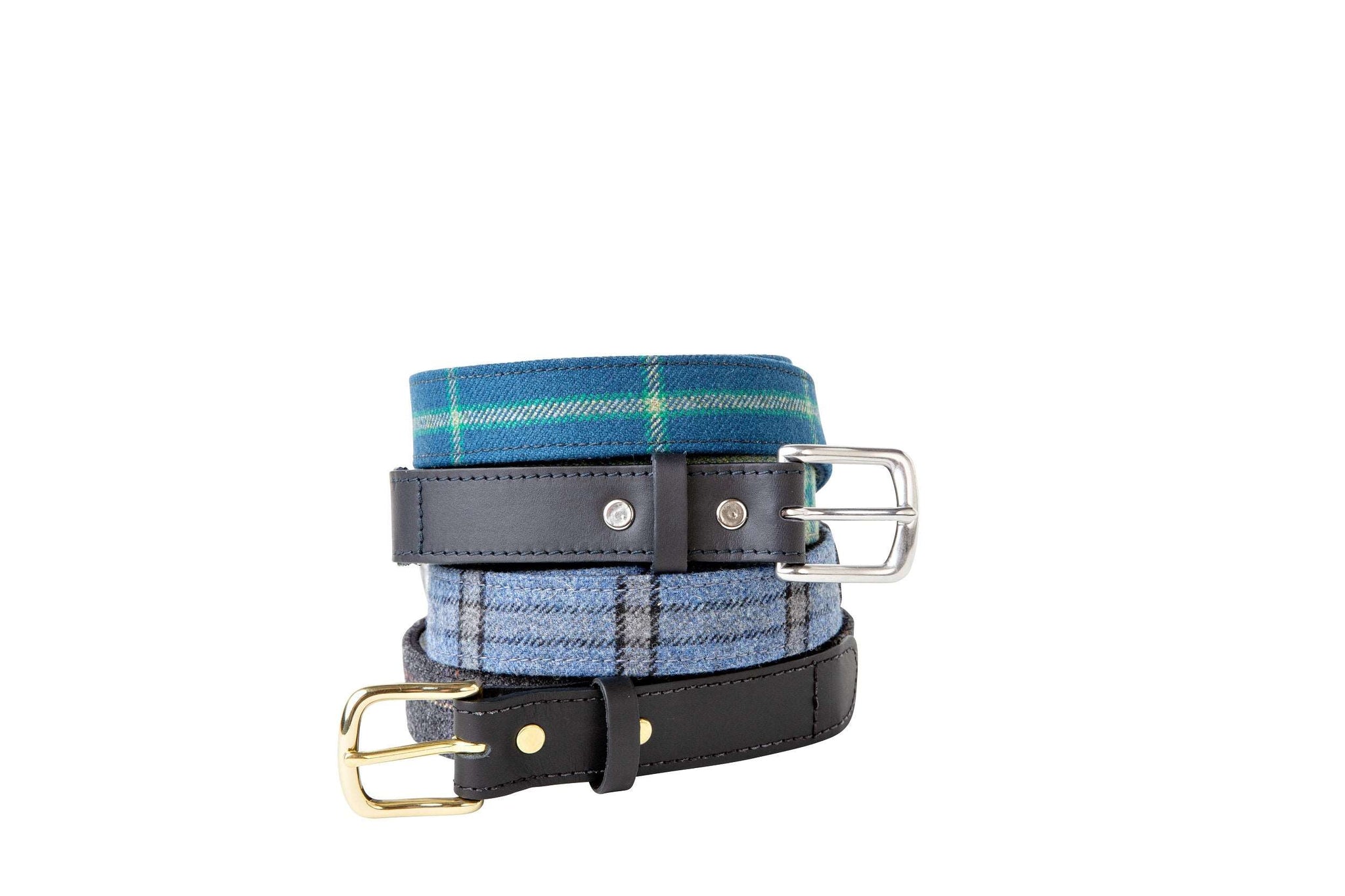 ADRER（アドラー）の「Many buckle メニーバックルベルトツイード
